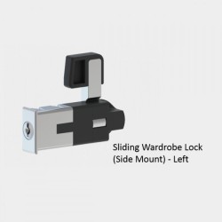 Sliding Wardrobe Lock (Side Mount) Left / Right