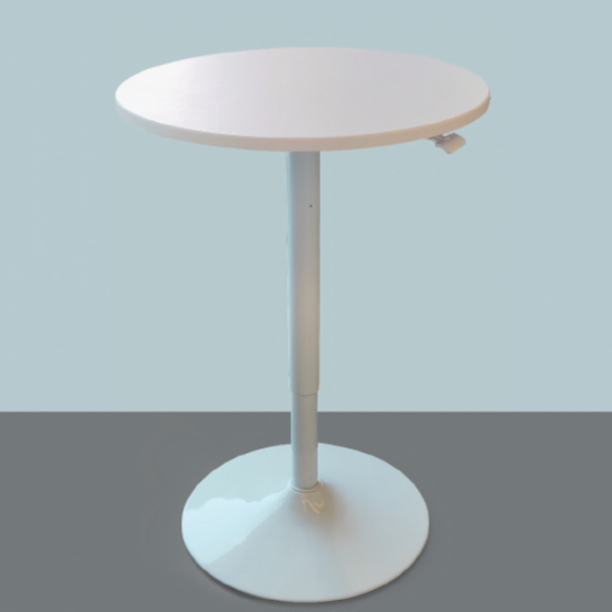 Smart Lift Single Leg - Gas Lift (With Round Table Top) - Center Pole