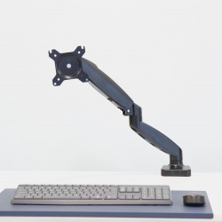 Computer Monitor Arm Single Extended Arm Edge Mount 2