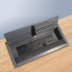 Electric Box with Sockets - Soft Close