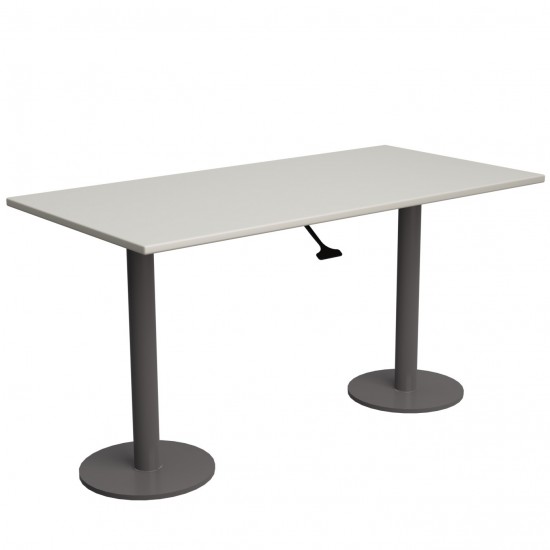 Folding Table Mount - Twin with 1100mm Bar