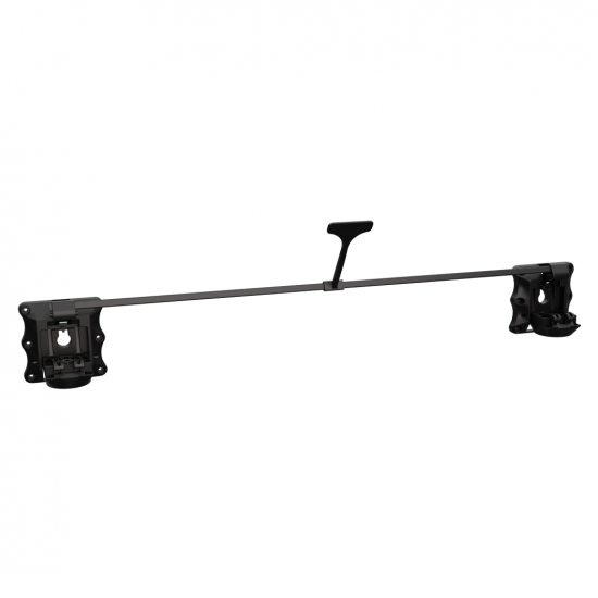 Folding Table Mount - Twin with 1100mm Bar