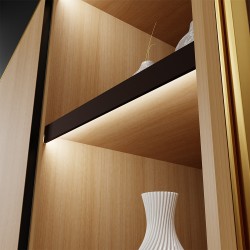 Linear Wood Shelf Edge LED Profile