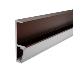 Linear Wood Shelf Edge LED Profile - 18 (With Diffuser)