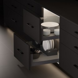 Pro-motion Drawer System S3 Series with Glass