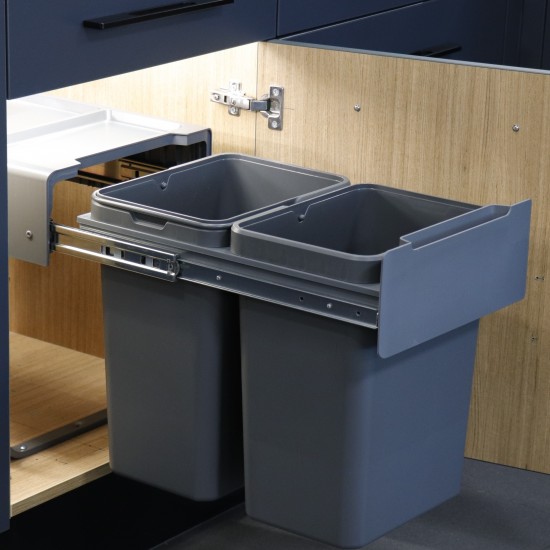 Pull Out Waste Bin 4 - 40 Ltr