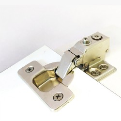 Short Arm Soft Close Hinges with 4 hole mounting plate
